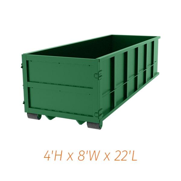 the cost of renting a twenty-yard dumpster varies depending on your location, rental period, and other factors. please contact us for a customized quote